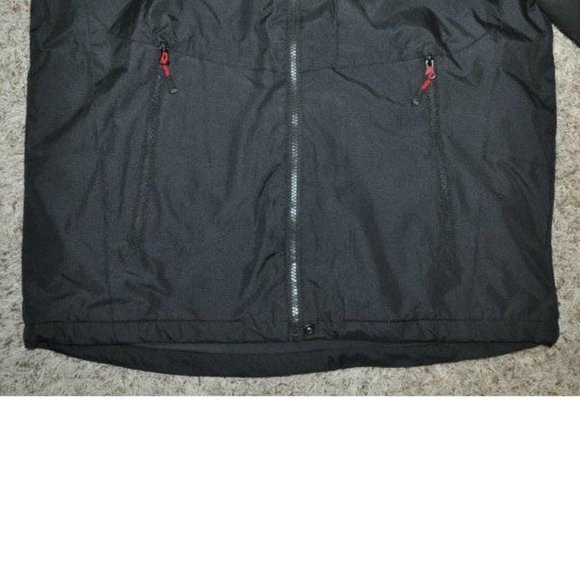 Mens Winter Jacket Hemisphere Black 2XL Wind Water Resistant Down Al Fill Hooded - Picture 4 of 8